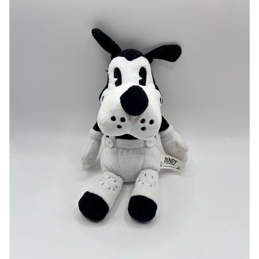 Boris the Wolf Bendy and the Ink Machine 9" Black and White Plush Figure
